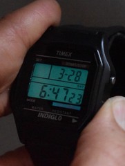 Vtg 1997 TIMEX INDIGLO Digital Watch Chrono Alarm Retro 90s Classic NEW BATTERY
