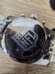 Invicta NFL Philadelphia Eagles Quartz Chronograph 43mm SS Bracelet Watch GMT