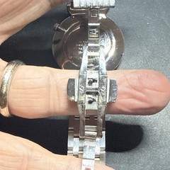 Bulova 96A233 Men’s Blue Watch Engraved For Dad. See Pictures Of The Case Back