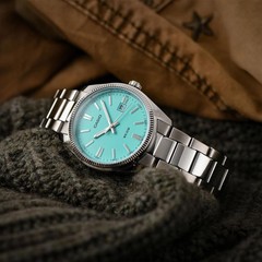 Casio MTP-1302PD-3AVEF ‘Tiffany’ Blue Dial Men’s Watch – Stainless Steel, 39mm