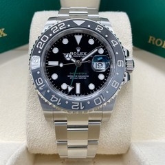 Rolex GMT-Master II 126710GRNR Black Bruce Wayne Stainless Steel Oyster Bracelet