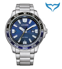 Citizen Sports Herren Armbanduhr AW1525-81L 10 bar Eco-Drive Kristall Herrenuhr