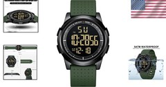 Japanese Quartz Ultra-Thin Digital Sports Watch – Glow in the Dark Feature