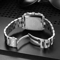 Specht&Sohne Men’s Chronograph Watch Japan VK64 Quartz 316L Steel Leather