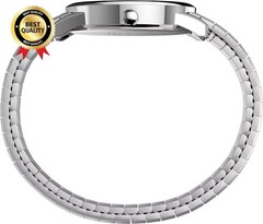 Timex T2H851, Men’s Easy Reader Expansion Band Watch, Indiglo, Date, NEW
