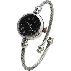 Blekon Collections Quartz Womens 23mm Case Small Wire Bangle Watch