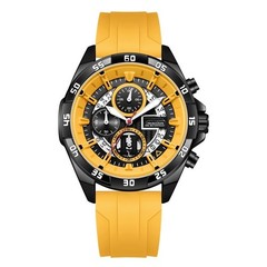 Men Outdoor Casual Multifunction Quartz Wristwatch Luminous Large Dial Watch