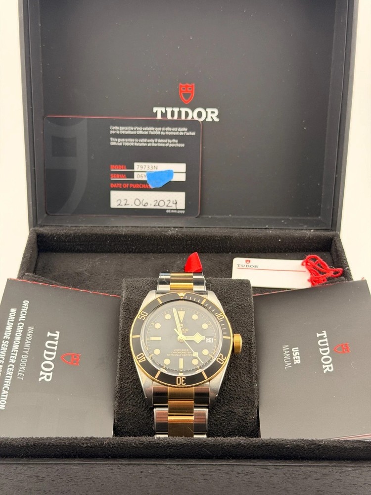 2024 TUDOR Black Bay S&G 41mm Box and Papers M79733N-0008 Warranty until 6/2029