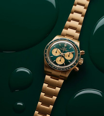 Rolex Cosmograph Daytona 116508 Gelbgold Green Artisans de Geneve “Honey Green”