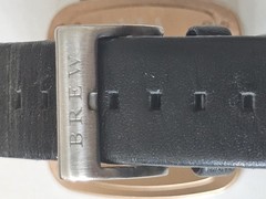 Brew Watch Co. LMTD Edition Special Blend Silver and Tan. RARE COLLECTOR’S EDTN