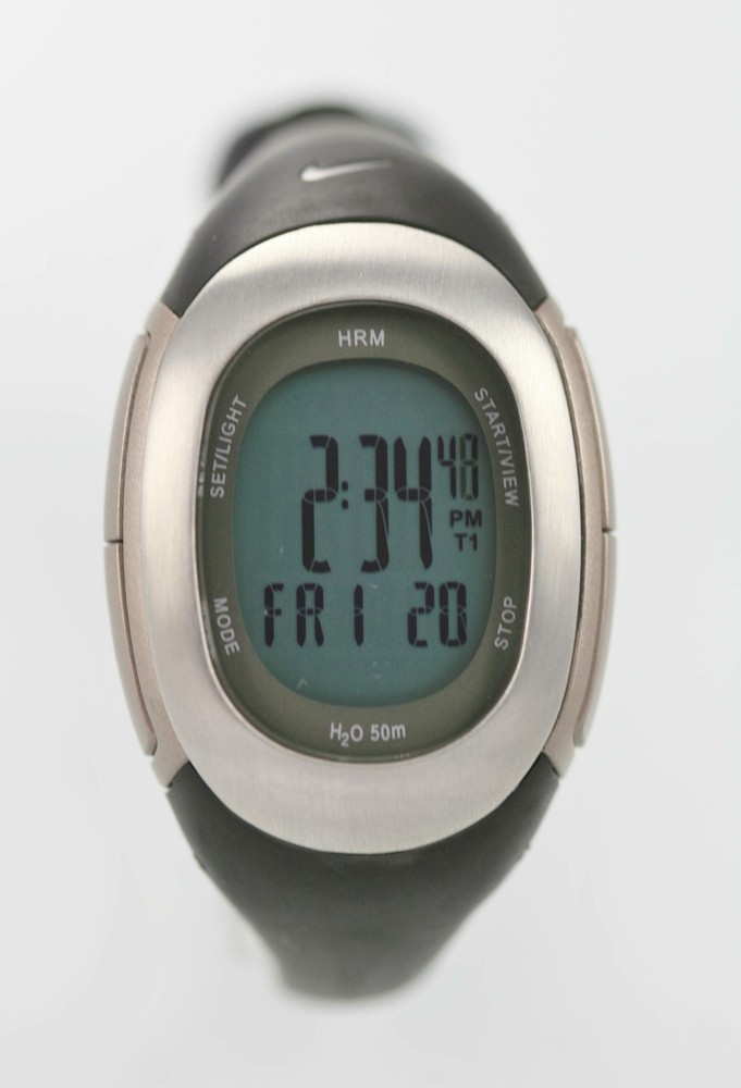 NIKE IMARA Watch Unisex SM0032 Heart Rate Chro Light Date 24h Alarm 50M Quartz