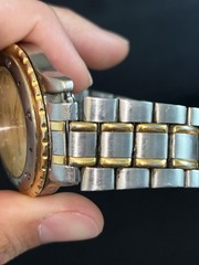 Croton Aquamatic Casual Men’s Gold Tone Watch 5ATM 150 FT Water Resistant