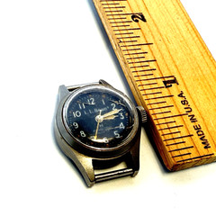 Vintage ~1980 HAMILTON L.L. Bean 870980 Women’s 24mm Mechanical Field Watch 555a