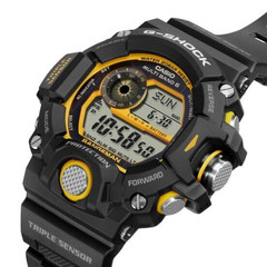 CASIO G-SHOCK RANGEMAN GW-9400YJ-1JF Emergency Color Radio Solar Watch 53.5mm