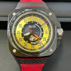 Gorilla Fastback GT Modena Watch FBY21.0 Red Black Square Carbon Case Box Set