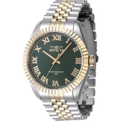 Invicta Men’s Watch Specialty Quartz Green Dial Two Tone Steel Bracelet 47403