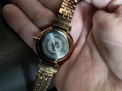 Anne Klein womens watch new batt unused rose gold tone fit to 7 in wrist nice!