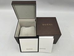 GUCCI YA137301 Quartz Analog Women’s Watch Used Black with Box From Japan