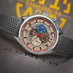 ZENITH CHRONOMASTER EL PRIMERO 45MM 03.2522.400/69.R576 SKELETON CHRONO B&P