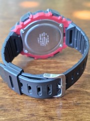 Casio AD-S800WH (5203) Tough Solar Black/Red Quartz Watch – Working