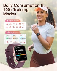 Reloj Inteligente Para iPhone Android De Mujer Smart Watch Pantalla Táct Nuevo