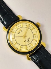 HMT Shakti Golden Dial Hand wound 17 J Collectible men’s watch SGGL-05*FedEx