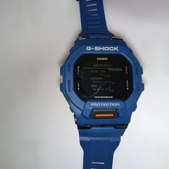 [Used] CASIO G-SHOCK GBD-200-2JF G-SQUAD Blue MIP LCD Bluetooth w/Box From JAPAN