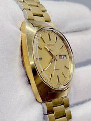 Seiko Gold Automatic 17 Jewels 1986 Japan 7009-3080 Vintage Men’s Watch 35mm