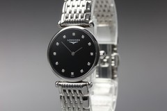 Longines Grand Classic L4.209.4 Women’s Watch 24mm 12P Black Quartz [Near MINT]