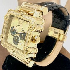 JBW Phantom Diamond Men’s 18K (2.2 Carats of Diamonds) Watch