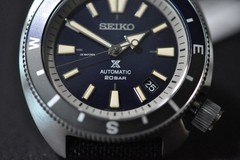 SEIKO PROSPEX SRPG15K1 SRPG15 “LAND TORTOISE” BLUE AUTOMATIC WATCH