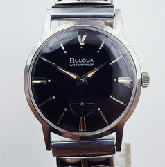 Men’s SWISS Vintage 1966 Watch BULOVA “Surf King” Cal.11AL. Manual Wind