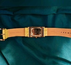 Heidi Daus Croc-Embossed Lime Green Leather Swarovski Crystal Watch