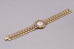 [Near MINT] Vintage Christian Dior 48.133 Octagon Gold Quartz Swiss Made Watch