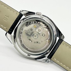 Seiko 5 7S26 01V0 Blue Dial 21J Automatic Watch Wrist 14.5 19cm Case 37mm