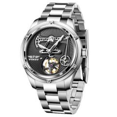 2024 PINDU oil well series hollow fashion business automatic luminous men’swatch