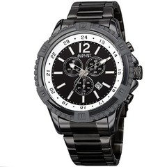 August Steiner Chronograph Quartz Black Dial Men’s Watch AS8229BK