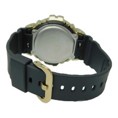CASIO G SHOCK G SHOCK GM 6900G 9JF Quartz Digital Rubber Black x Gold 20 ATM Wat