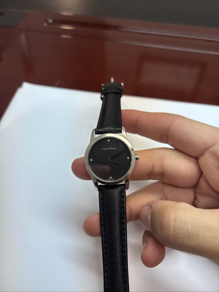 Women’s Pandora Watch Leather strap As Is