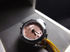 NEW Invicta 49072 Quartz Women’s Ring Watch Pink Dial Stainless Steel 17.5 mm