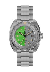 Esoteric Bathyal II Bipolar 44mm Automatic Sapphire 600m Diver Gray Green Watch