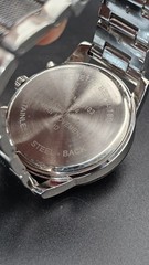 Lot Of 2 Watches Men’s Folio Stainless Steel – Both Working – 7.5″ Band