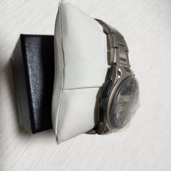 New CASIO Ana-Digi Silver Dial Stainless Steel Men’s Watch with Box No Papers
