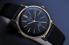 New Poljot De LUXE Ultra SLIM Watch Mens Vintage USSR Case Stainless Steel