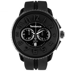 TENDENCE GULLIVER ROUND CHRONO Men’s Black Quartz Ref. TG460010 Watch Brand