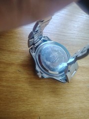 Vintage Jaguar Fragrances Quartz Watch Stainless Steel Diver Style J2901205