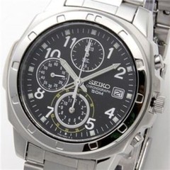 Seiko chronograph quartz men’s watch “JAPAN” New