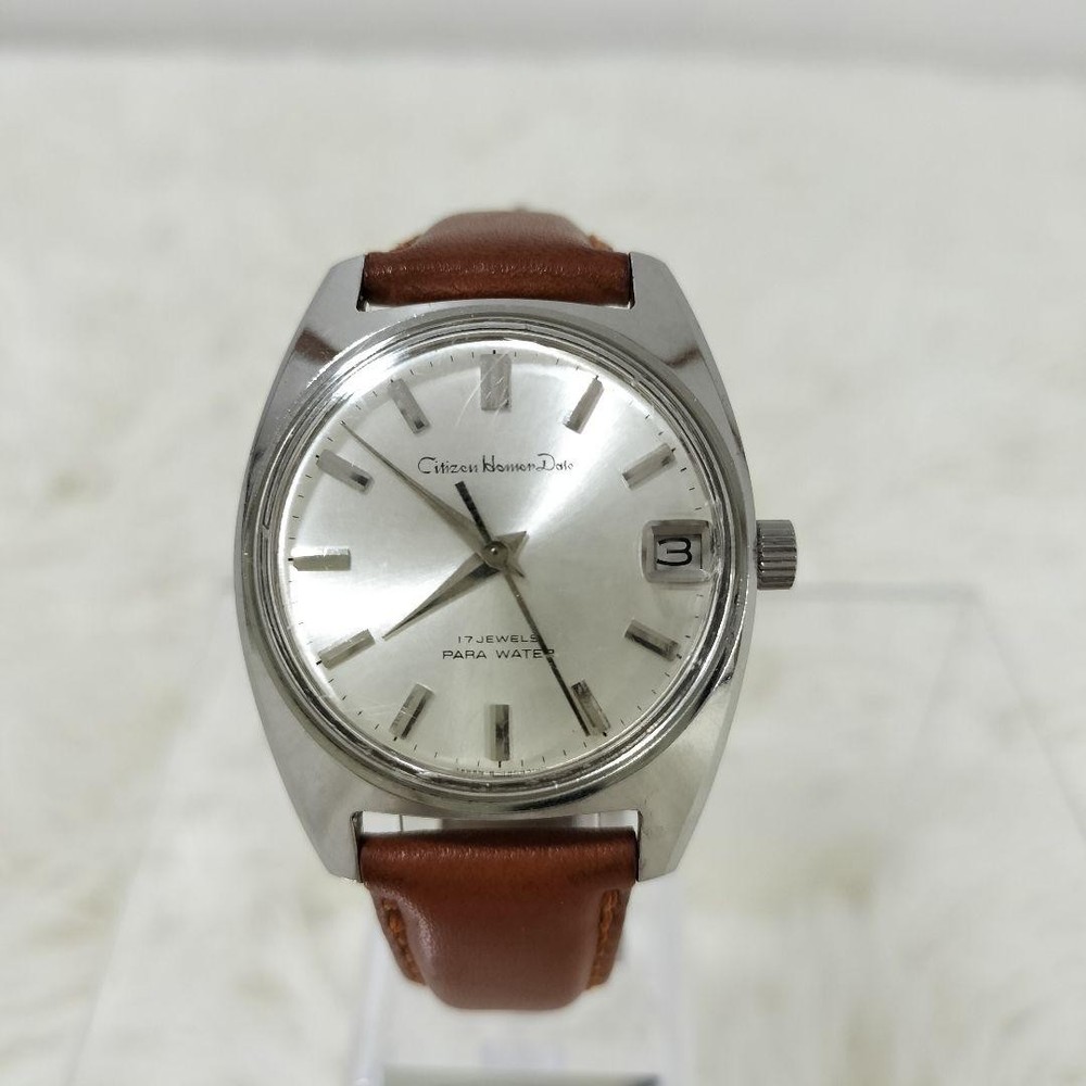 CITIZEN Homer Date Manual Wind Watch Para Water