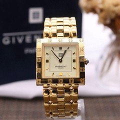 GIVENCHY REG1558962 Vintage wristwatch casual women fashion quartz analog gold