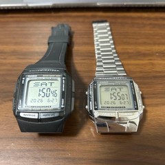CASIO DATA BANK Watch Set of 2